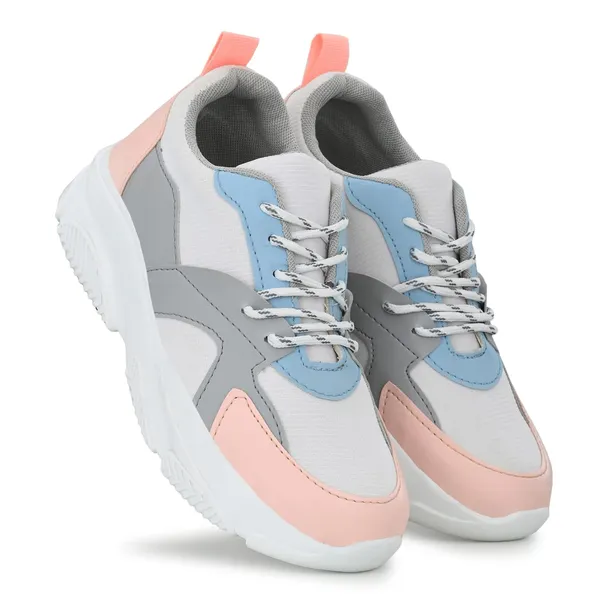 Women'S_Pink_Synthetic_Walking_Running_Gym_Training_Workout_Shoes_Sneakers