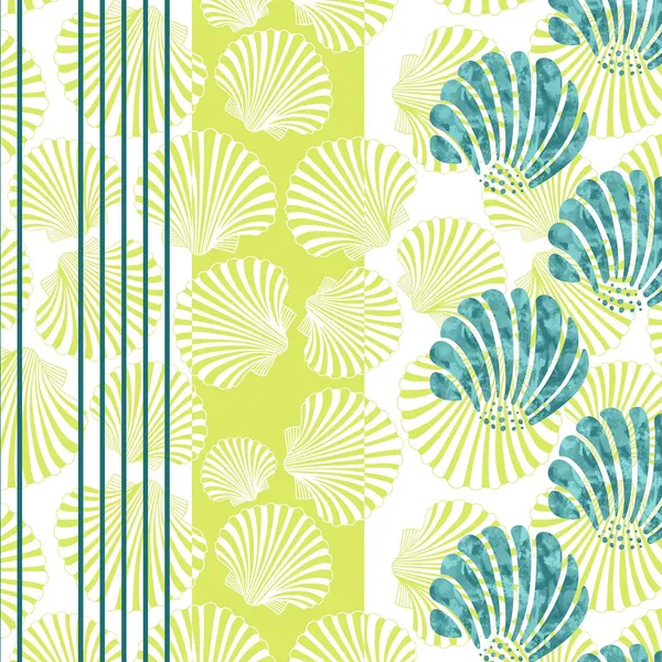 100%_Cotton_Calming_Shells_XL_Double_Bedsheet_with_2_Pillow_Covers_Bed_Sheet_For_Bedroom_(Acid_Lime)