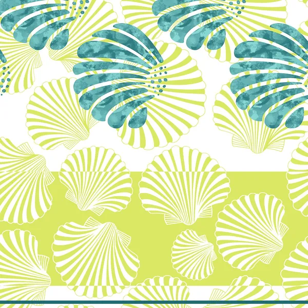 100%_Cotton_Calming_Shells_Single_Bedsheet_with_1_Pillow_Covers_Bed_Sheet_For_Bedroom_(Acid_Lime)