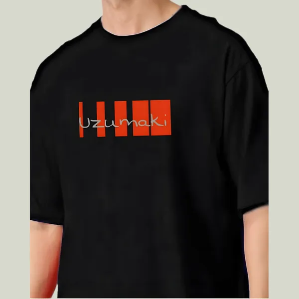 Black_Oversized_Printed_Half_Sleeve_Cotton_T-Shirt_For_Men