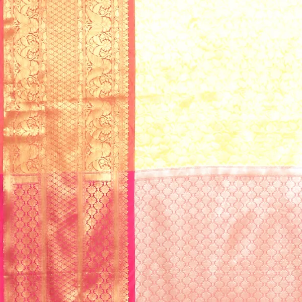 Beige_Kanchi_Silk/Brocade_Banarasi_Sarees_For_Women