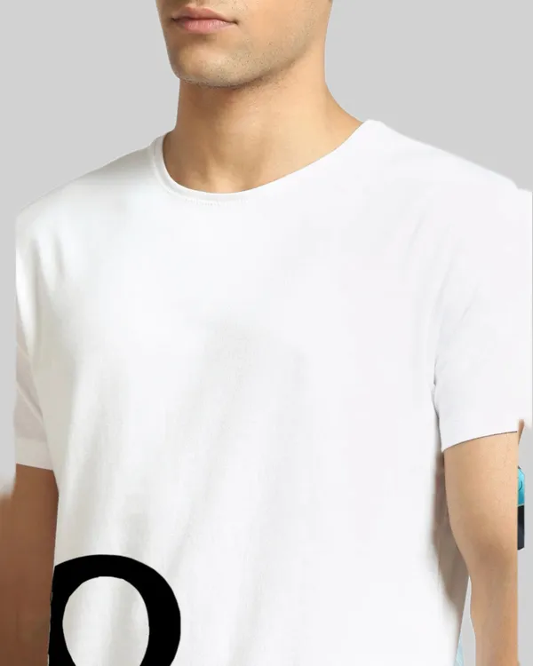White_Printed_Half_Sleeve_Cotton_T-Shirt_For_Men