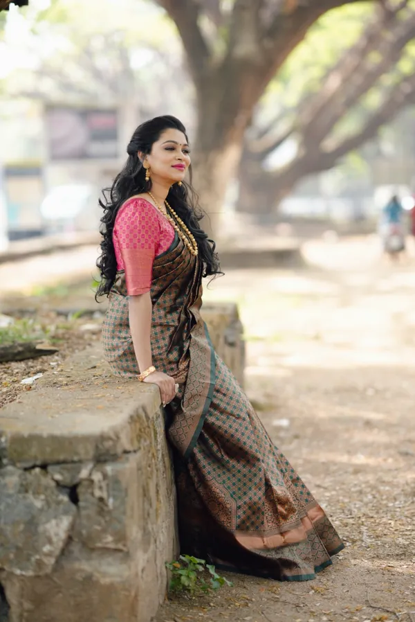 GREEN_KANJIVARAM_SILK_SAREE