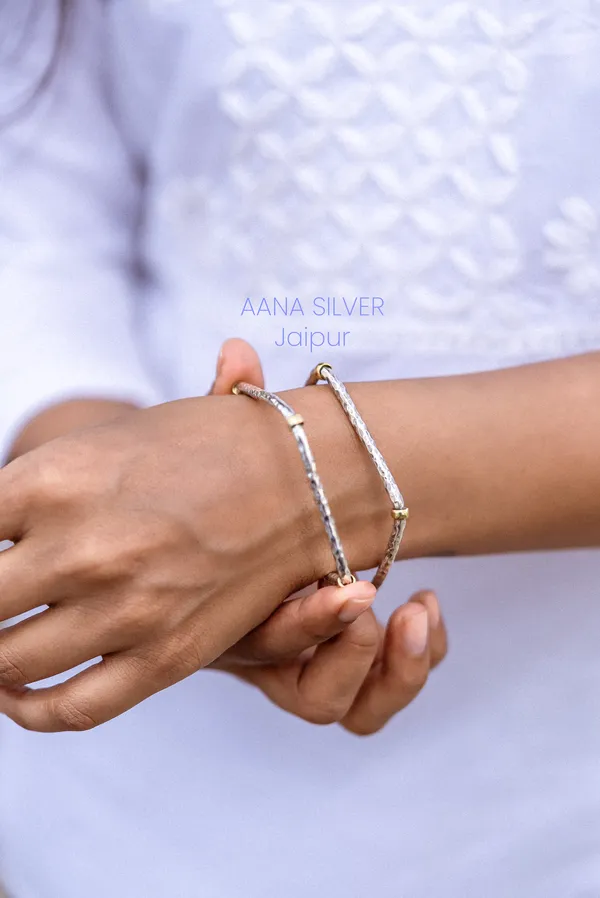 925_Pure_Sterling_Silver_|_Saundarya_Detailed_Square_Bangles_|_Well_Stamped_&_Hallmarked