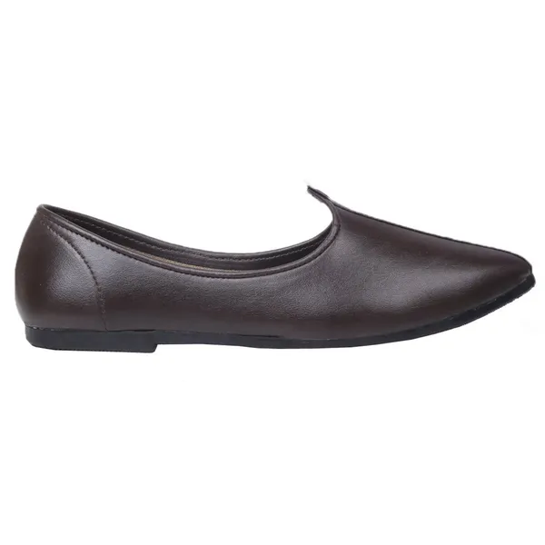 Black_&_Red_&_White_&_Brown_PU_Premium_Jutis_Shoe_For_Men
