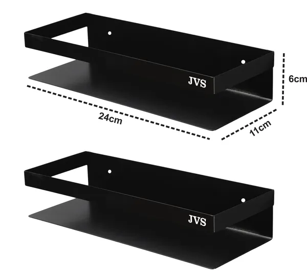 Shelf_Organiser_-_Tempt_-_10_inch_(Steel_Black)_(set_of_2_pcs)