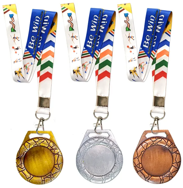 Pack_Of_3_3D_Arm_Wrestling_Medals_|_With_Satin_Ribbon_|_Size-3_Inch_Dia_|_Gold_&_Silver_&_Brown