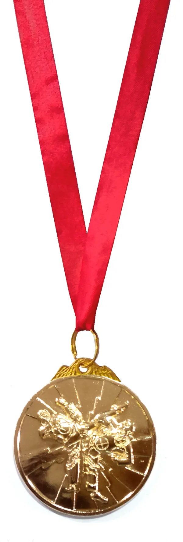 Pack_Of_24_3D_Kicking_Medals_|_With_Satin_Ribbon_|_Size_-_2.5_Inch_Dia_|_Gold
