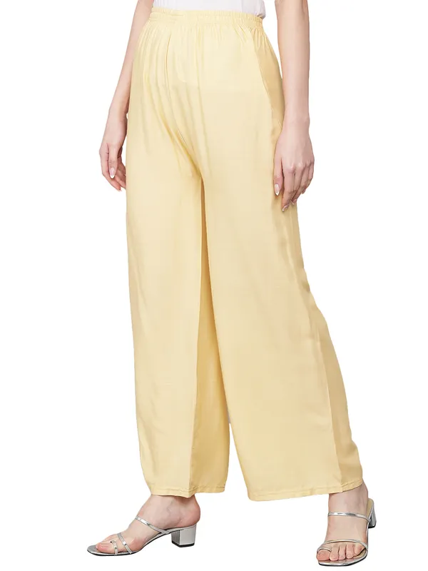 Beige_Palazzo__Comfortable,_Stylish_And_Trendy_Casual_Wear