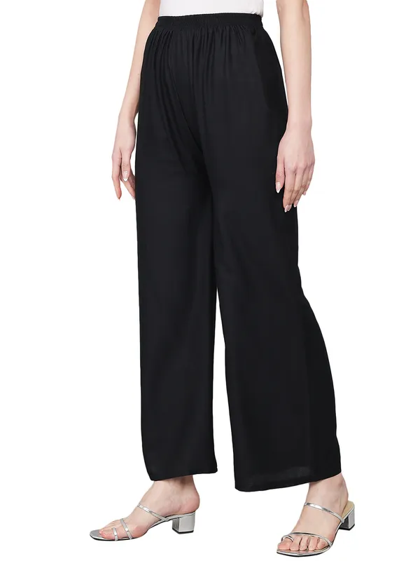 Black_Palazzo__Comfortable,_Stylish_And_Trendy_Casual_Wear