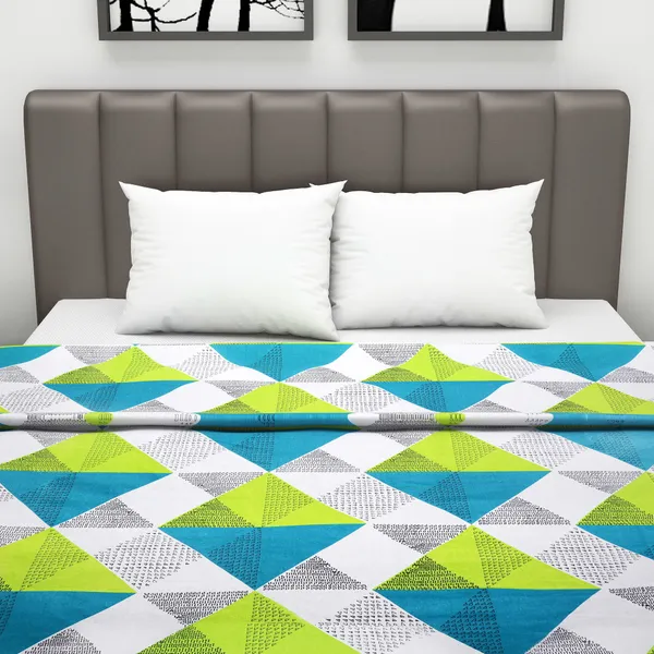Abstract_Double_Dohar_for_AC_Room_(Cotton,_Green)