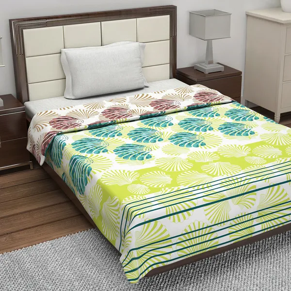 Floral_Single_Dohar_for_AC_Room_(Cotton,_Brown)