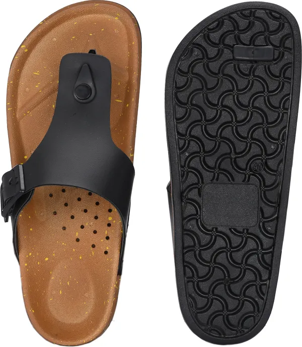 VECHLO_Women_Sandals_(Black_,_10)