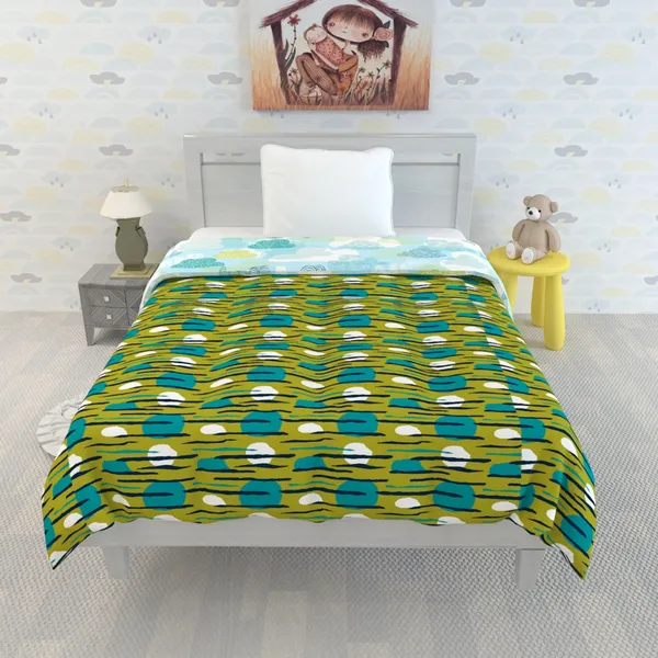 Microfiber_Reversible_Lightweight_Abstract_Baby_Blanket_For_Kids/Toddler_-_Blue_(GI1176)