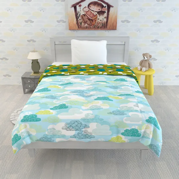 Microfiber_Reversible_Lightweight_Abstract_Baby_Blanket_For_Kids/Toddler_-_Blue_(GI1176)