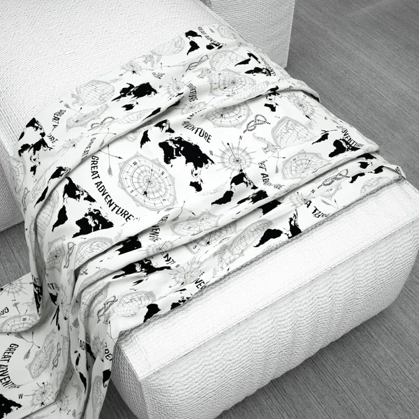 Microfiber_Reversible_Lightweight_Time_Travel_Baby_Comforter_Blanket_For_Kids/Toddler_-_Stonewash_(KU1156)