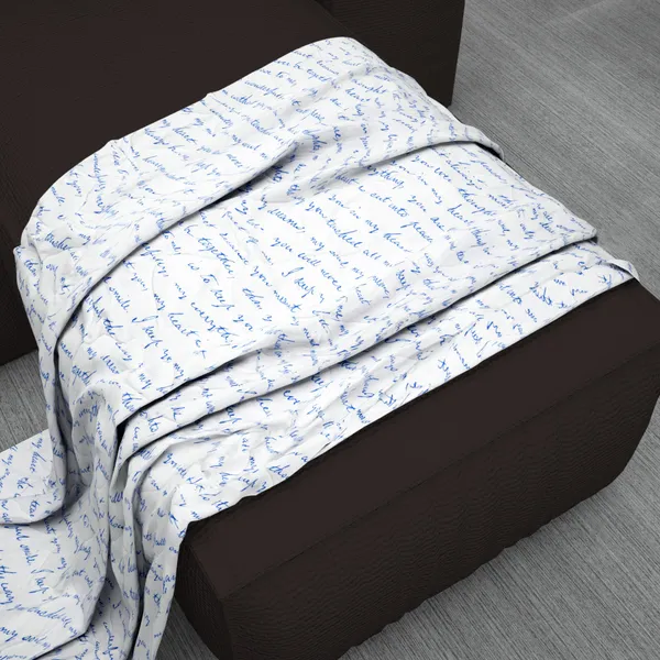 Microfiber_Reversible_Lightweight_Calligramic_Baby_Comforter_Blanket_For_Kids/Toddler_-_Blue_Depth__(KU1143)