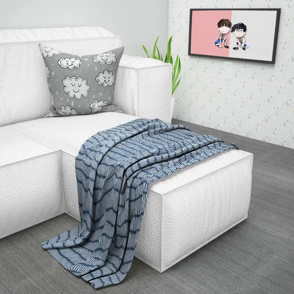 Microfiber_Reversible_Lightweight_Craggy_Lines_Baby_Comforter_Blanket_For_Kids/Toddler_-_Stonewash_(KU1142)