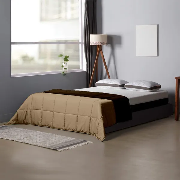 Solid_Single_Weighted_Blanket_for_AC_Room_(Cotton,_Khaki)