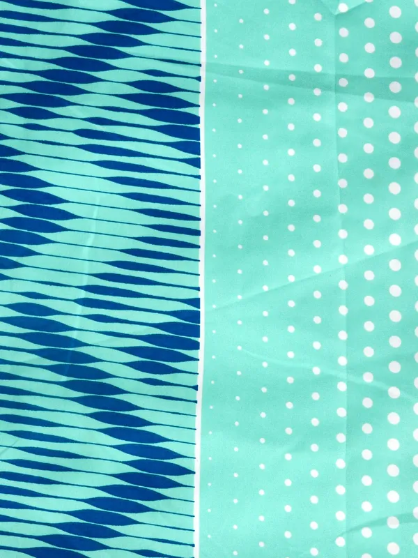 Geometric_Single_Dohar_for_AC_Room_(Polyester,_Blue_and_Navy_Blue)