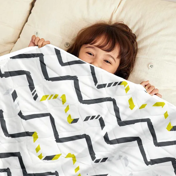 Microfiber_Reversible_Lightweight_Cozzy_Handout_Chevron_Baby_Comforter_Blanket_For_Kids/Toddler_-_Sleet_(KU1139)