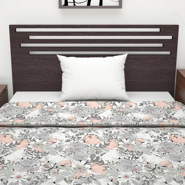 Floral_Single_Dohar_for_Mild_Winter_(Cotton,_Peach,_White)