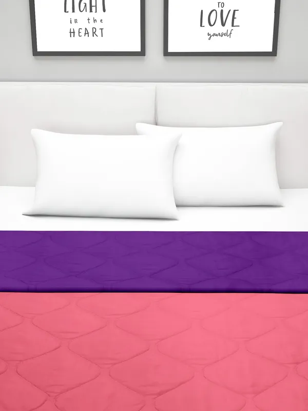Solid_Double_Comforter_for_Heavy_Winter_(Polyester,_Purple_&_Pink)