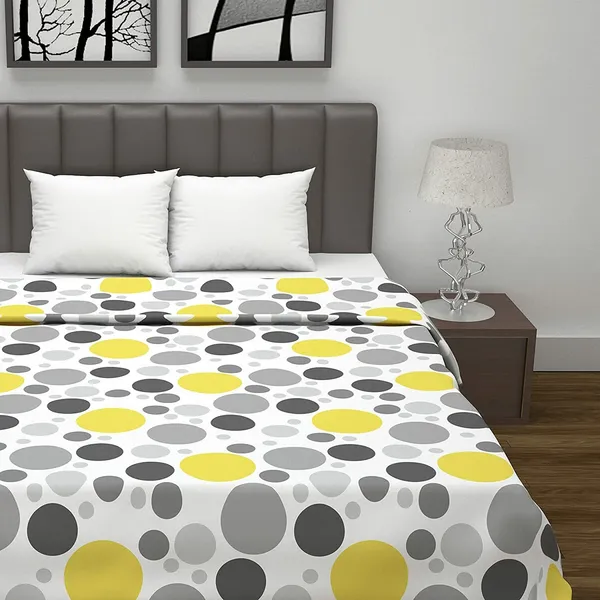 Geometric_Double_Dohar_for_AC_Room_(Cotton,_Yellow_and_Grey)