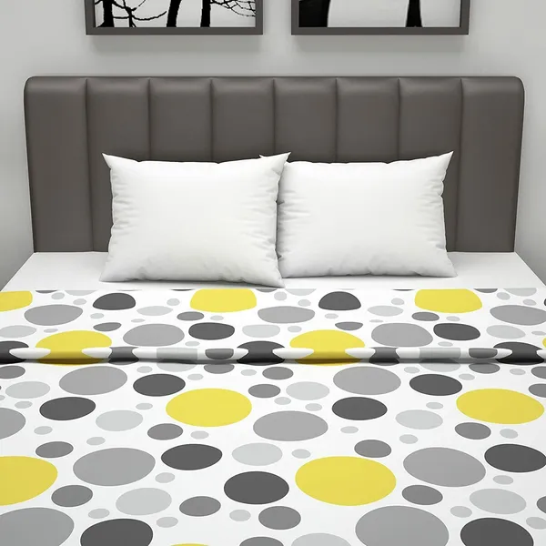 Geometric_Double_Dohar_for_AC_Room_(Cotton,_Yellow_and_Grey)