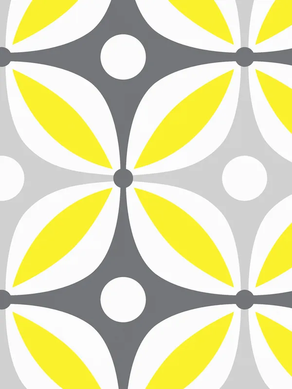 Abstract_Single_Dohar_for_AC_Room_(Polyester,_Yellow_and_Grey)