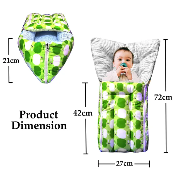 Cheeky_Cheeky_Baby_Sleeping_Bag_Cum_Carrying_Bag_(Green)