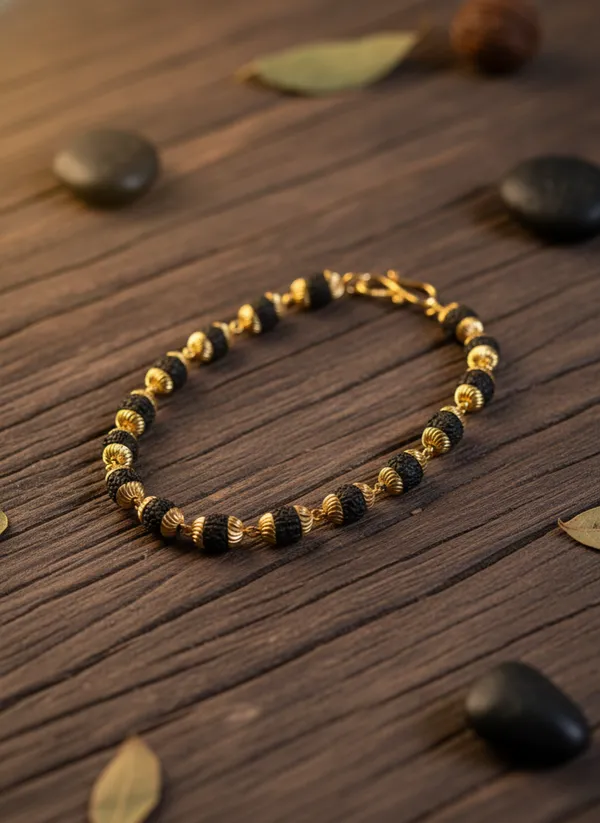Exquisite_Gold_Capped_Rudraksha_Bracelet_Combo_-_Handcrafted_Spiritual_Gold_Bracelet_Set_for_Healing_and_Protection