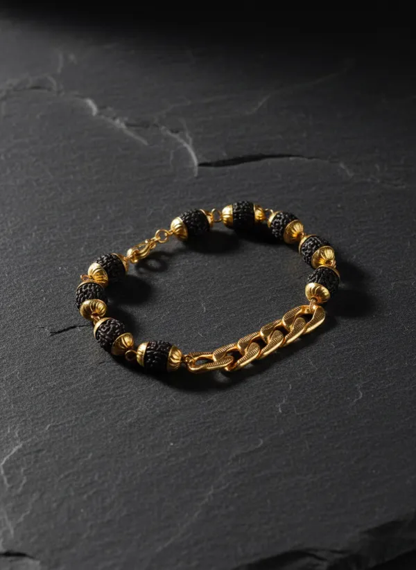 Exquisite_Gold_Capped_Rudraksha_Bracelet_Combo_-_Handcrafted_Spiritual_Gold_Bracelet_Set_for_Healing_and_Protection