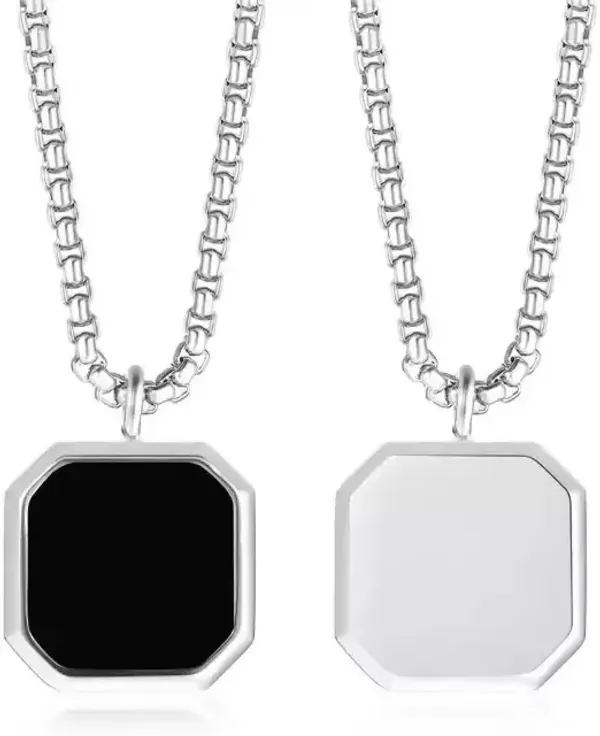 Gujju__Jewellers_present_Square_pendent_for_mens_chain_locket