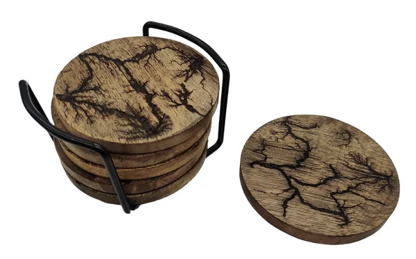 Coaster_Set_Circle_(Electric)_(S/6_With_Stand)