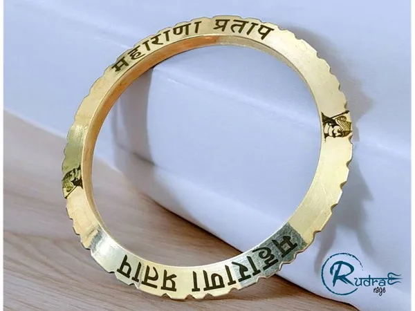 MAHARANA_PRATAP_PRIDE_OF_MEWAR_DESIGNER_CUT_BRASS__PUNJABI_KADA