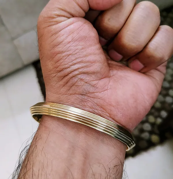 PURE_BRASS_RANBIR_KAPOOR_ANIMAL_MOVIE_PUNJABI_KADA_WITH_EDGES_8MM_WIDTH
