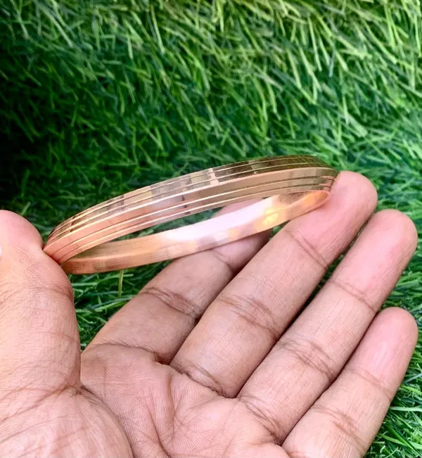 COPPER_PUNJABI_KADA_WITH_EDGES_DESIGNER