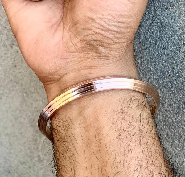 COPPER_PUNJABI_KADA_WITH_EDGES_DESIGNER