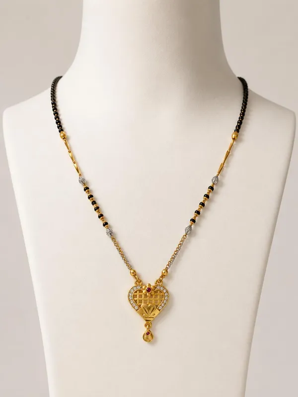 Two-Tone_Gold-Plated_Designer_Mangalsutra_with_Black_Beads_&_CZ_Stone_Pendant_for_Women