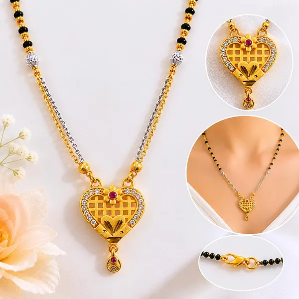 Two-Tone_Gold-Plated_Designer_Mangalsutra_with_Black_Beads_&_CZ_Stone_Pendant_for_Women
