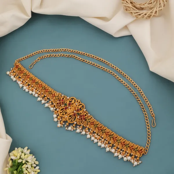 vihaa_jewellery_Kamarbandh_For_Women_Gold_Plated_temple_Traditional_Bridal_Saree_Kamarbandh_For_Women_and_Girls