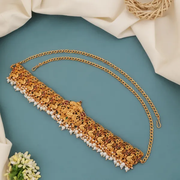 vihaa_jewellery_Kamarbandh_For_Women_Gold_Plated_temple_Traditional_Bridal_Saree_Kamarbandh_For_Women_and_Girls