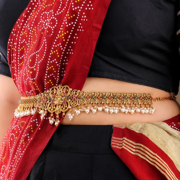 vihaa_jewellery_Kamarbandh_For_Women_Gold_Plated_temple_Traditional_Bridal_Saree_Kamarbandh_For_Women_and_Girls