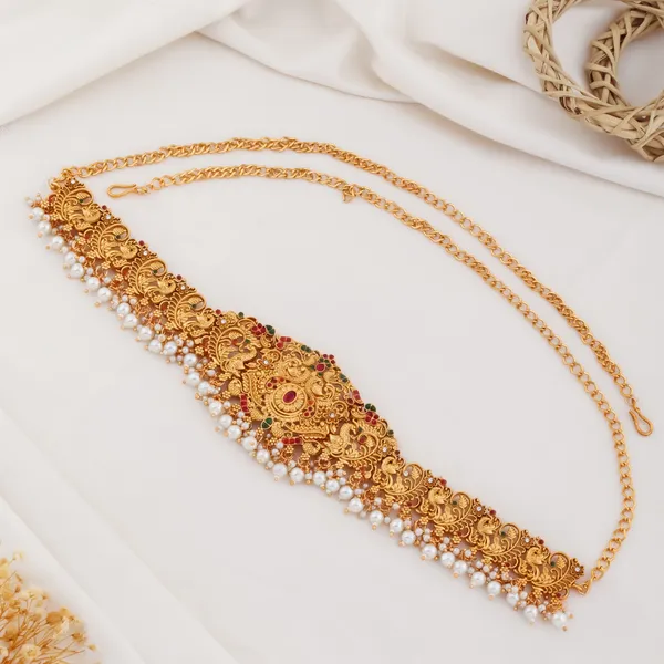 vihaa_jewellery_Kamarbandh_For_Women_Gold_Plated_temple_Traditional_Bridal_Saree_Kamarbandh_For_Women_and_Girls