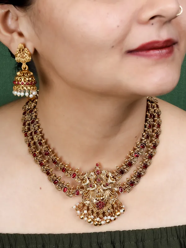 vihaajewellery_gold_plated__temple_necklace_set_for_women_and_girl