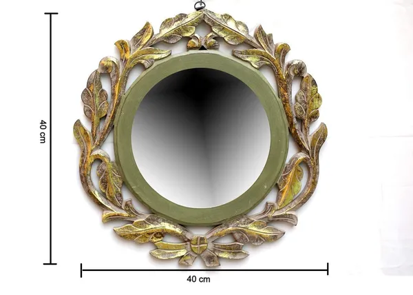 Premium_Quality_Wooden_Mirror_Frame_With_Handicraft_Work