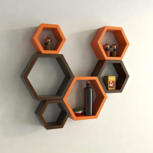 Premium_Quality_Wooden_Hexagon_Wall_Shelf