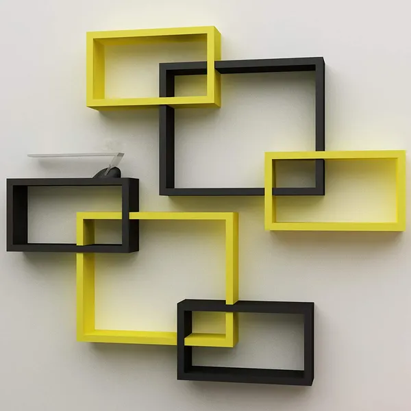 Premium_Quality_Mdf_Intersecting_Floating_Shelves