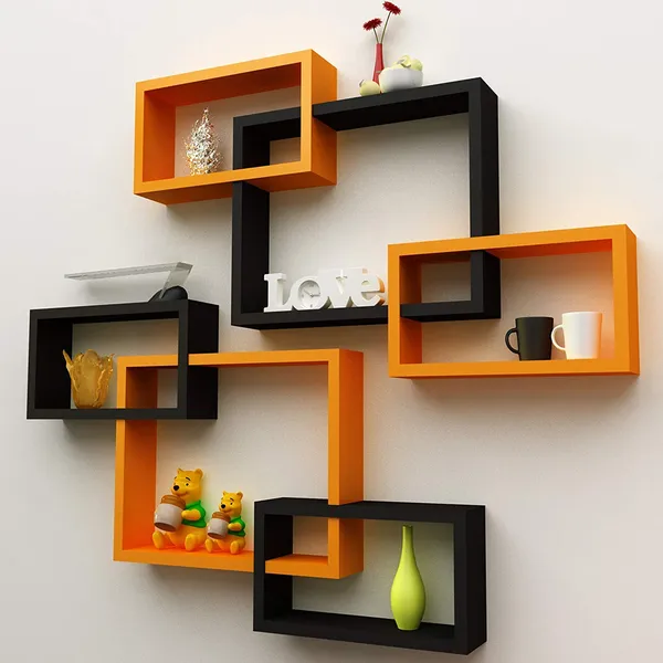 Premium_Quality_Mdf_Intersecting_Floating_Shelves